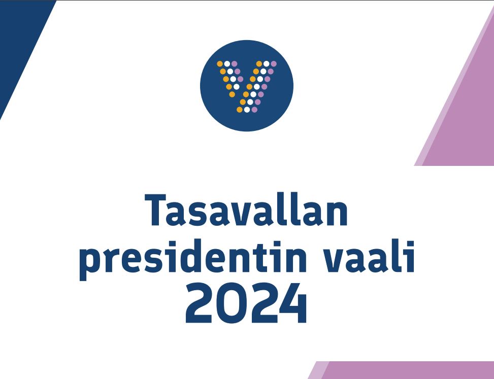 Presidentinvaalien ennakkoäänestys on käynnissä 17.–23.1.2024. 