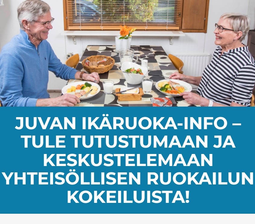 Tule tutustumaan ja keskustelemaan yhteisöllisen ruokailun kokeilusta!