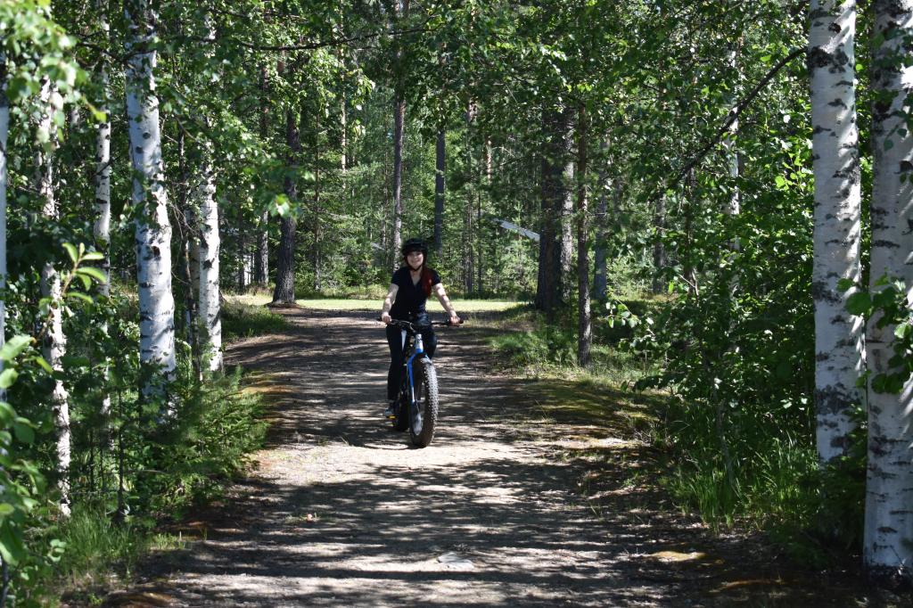 Saimaan Luonterin ja Vanhan vitosen pyöräily