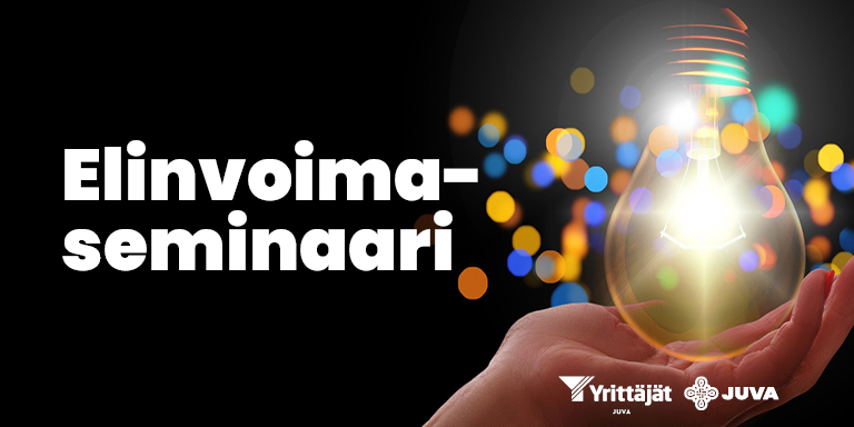Juvan kunta ja Juvan Yrittäjät ry järjestävät toukokuussa kaikille avoimen Elinvoimaseminaarin Martti Talvela -kampuksen auditoriossa. Tapahtuman teemana on elinvoimaa verkostoista.