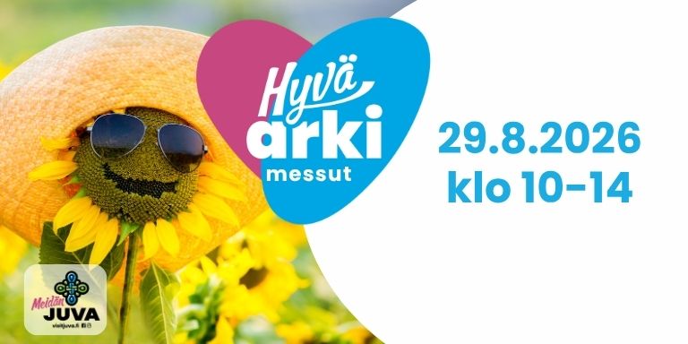 Hyvä Arki –messut esittelevät harrastus- ja hyvinvointimahdollisuuksia nyt jo toisen kerran. Luvassa on monenmoista ohjelmaa ja tekemistä. 