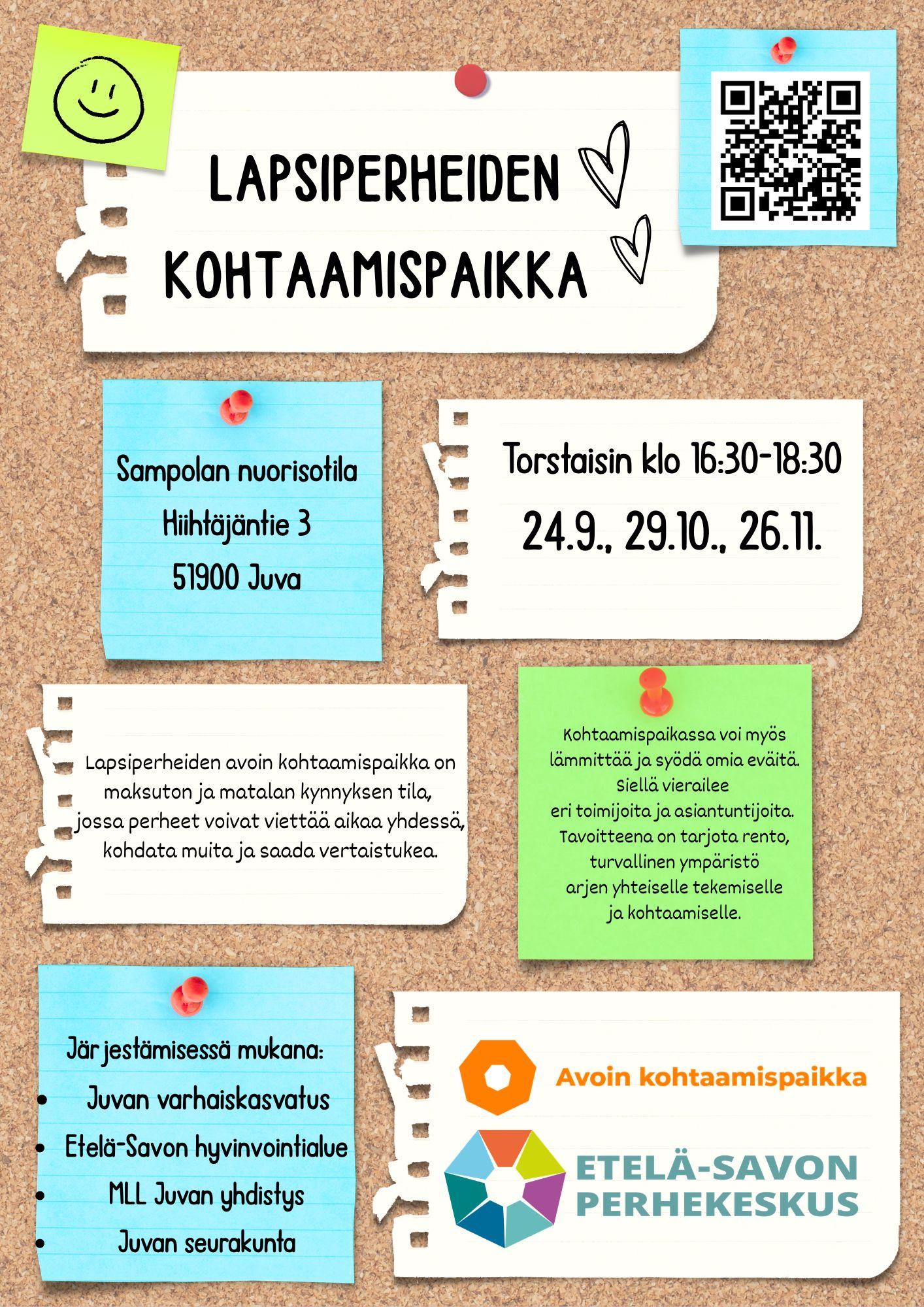 lapsiperheiden avoin kohtaamispaikka