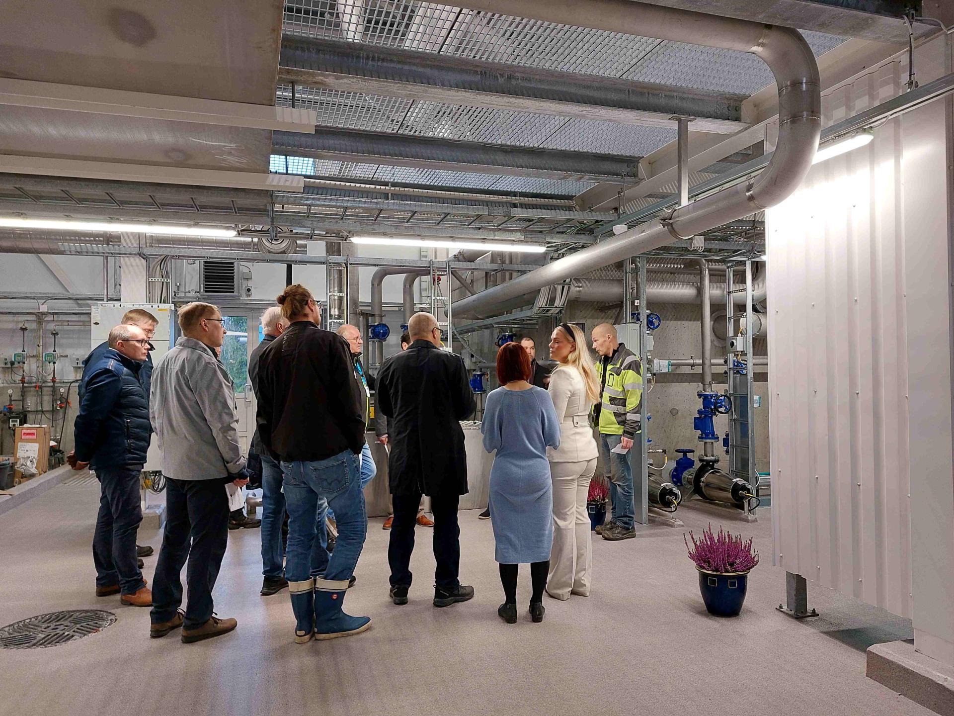 Laitos tuottaa puhtaampaa vettä